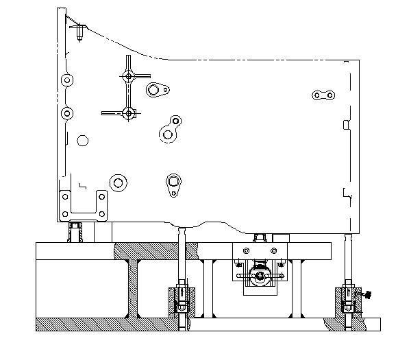 發(fā)動機(jī)缸體加工中增加輔助定位支撐點(diǎn)改善